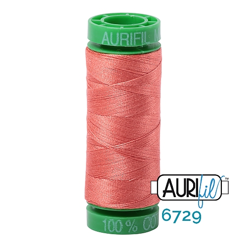 AURIFIl 40wt - Farbe 6729, 150mt, in der Klöppelwerkstatt erhältlich, zum klöppeln, stricken, stricken, nähen, quilten, für Patchwork, Handsticken, Kreuzstich bestens geeignet.