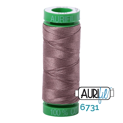 AURIFIl 40wt - Farbe 6731, 150mt, in der Klöppelwerkstatt erhältlich, zum klöppeln, stricken, stricken, nähen, quilten, für Patchwork, Handsticken, Kreuzstich bestens geeignet.