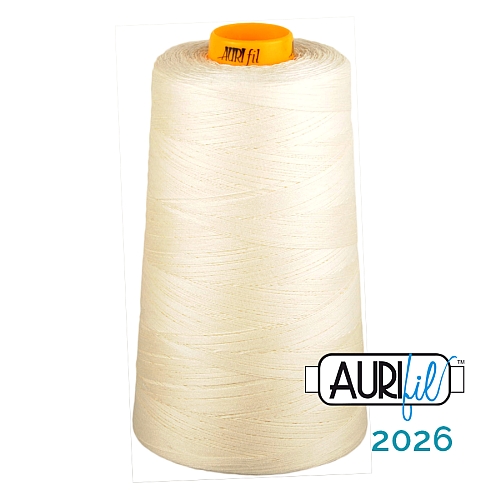 AURIFIL Forty3 Farbe 2026 - 140g Spule - Klöppelwerkstatt, 100% ägyptische mercerisierte Baumwolle, zum Klöppeln, Sticken, häkeln, Quilten, Maschinensticken