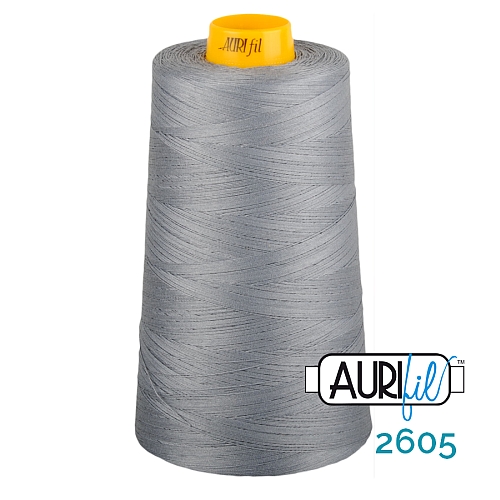 AURIFIL Forty3 Farbe 2605 - 140g Spule - Klöppelwerkstatt, 100% ägyptische mercerisierte Baumwolle, zum Klöppeln, Sticken, häkeln, Quilten, Maschinensticken