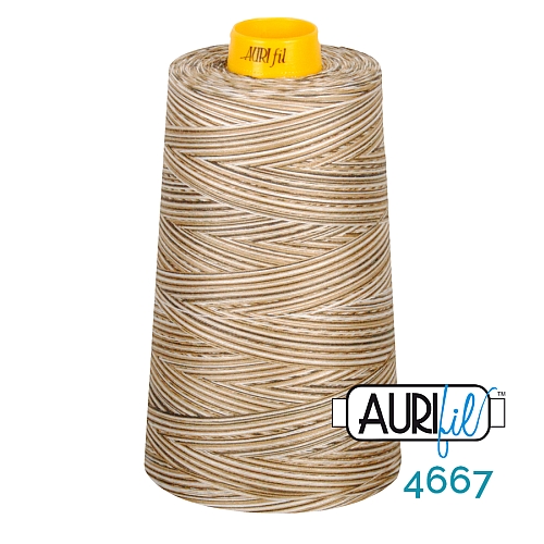 AURIFIL Forty3 Farbe 4667 - 140g Spule - Klöppelwerkstatt, 100% ägyptische mercerisierte Baumwolle, zum Klöppeln, Sticken, häkeln, Quilten, Maschinensticken