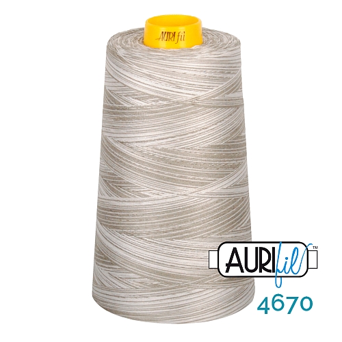 AURIFIL Forty3 Farbe 4670 - 140g Spule - Klöppelwerkstatt, 100% ägyptische mercerisierte Baumwolle, zum Klöppeln, Sticken, häkeln, Quilten, Maschinensticken