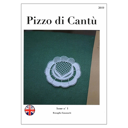 Pizzo di Cantu 1 ~ Emanuele Bonaglia - Klöppelwerkstatt, Cantu Spitze, Bänderspitze klöppeln