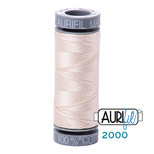AURIFIl 28wt - Farbe 2000, 100mt, in der Klöppelwerkstatt erhältlich, zum klöppeln, stricken, stricken, nähen, quilten, für Patchwork, Handsticken, Kreuzstich bestens geeignet.