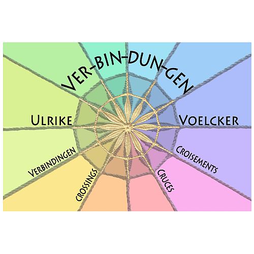 Verbindungen-Crossings ~ Ulrike Voelcker, in der Klöppelwerkstatt, klöppeln, technisches Handbuch