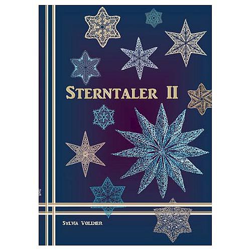 Sterntaler 2~ Sylvia Vollmer, in der Klöppelwerkstatt erhältlich, 33 Briefe für Weihnachtssterne in Tüll-Technik, klöppeln