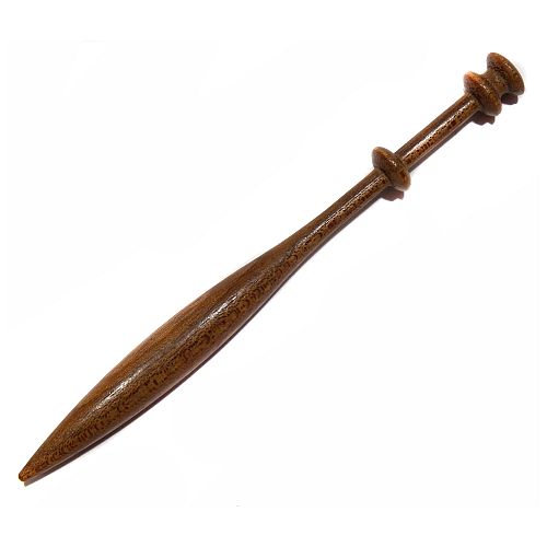 Schweizer Klöppel klein, in der Holzart Ipe 6 - Klöppelwerkstatt, Zum Klöppeln auf dem Flachkissen, Klöppel, Kantklos, Klos, klöppeln