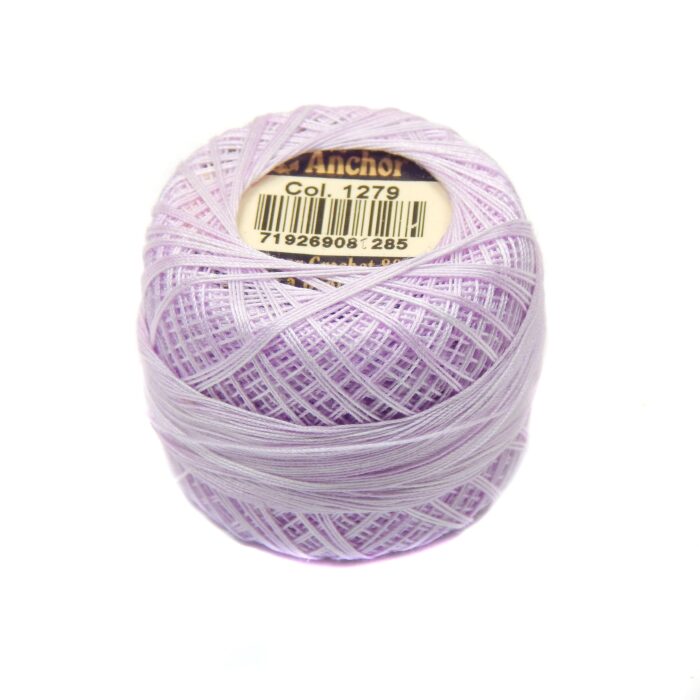 Anchor Spitzengarn 80 in der Farbe 1279 - Klöppelwerkstatt, doppelt gedrehte, mercerisierte ägyptische BW. Ideal zum Klöppeln, Quilten und Sticken