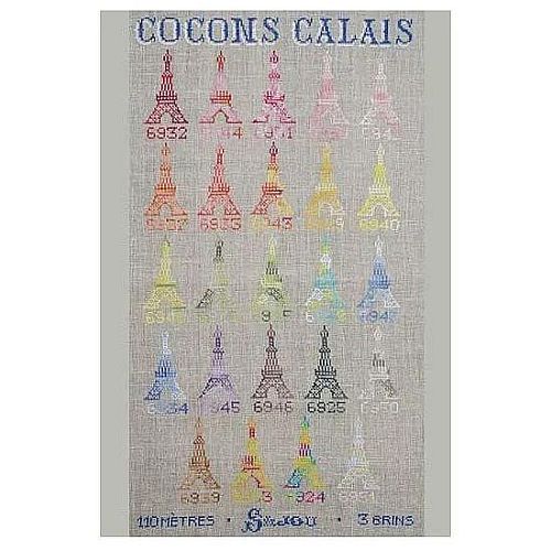 Cocons Calais Set 5 - 12 er Pack - melierte Farben, Klöppelwerkstatt, zu klöppeln, sticken, häkeln, stricken, nähen, quilten, Baumwolle, Baumwollgarn, Klöppelgarn