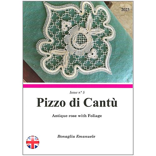 Pizzo di Cantu 5 ~ Emanuele Bonaglia - Klöppelwerkstatt, Cantu Spitze, Bänderspitze klöppeln