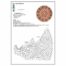 Klöppelbrief Mandala 233 ~ M. L. Prinzhorn, in der Köppelwerkstatt erhältlich, Fensterbild, Torchon, klöppeln