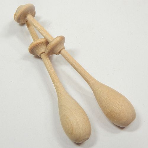 1 Paar Le Puy - Second Hand - Klöppelwerkstatt, klöppeln 10 cm Länge