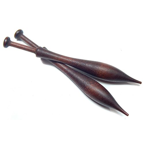 Duchesse Klöppel SH - Second Hand - Köppelwerkstatt, im Kundenauftrag zu verkaufen! interessante Duchesse Klöppel, vermutlich lakiert in 2 brauntönen, klöppeln, klöppel, Duchesse