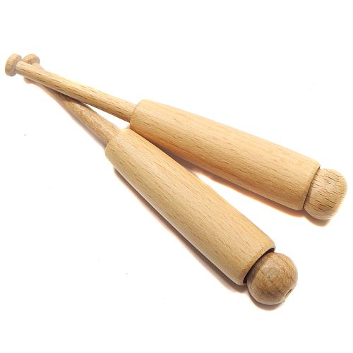 Hülsenklöppel einfach 13cm - Second Hand, Klöppelwerkstatt, im Kundenauftrag zu verkaufen! sehr schöne, zierliche Hülsenklöppel, 13 cm cm lang, Neuwertig, klöppeln