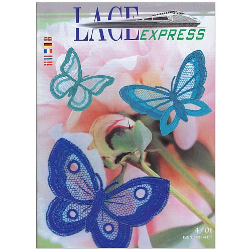 Lace Express - Tatiana Karpenko - Klöppelwerkstatt, Zeitschrift mit Klöppelbriefen und Informationen zu verschiedenen Techniken, klöppeln