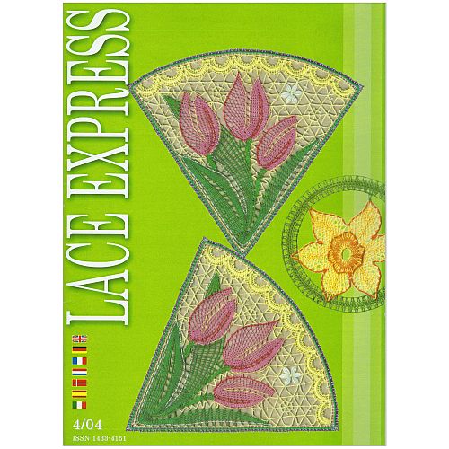 Lace Express - Tatiana Karpenko - Klöppelwerkstatt, Zeitschrift mit Klöppelbriefen und Informationen zu verschiedenen Techniken, klöppeln