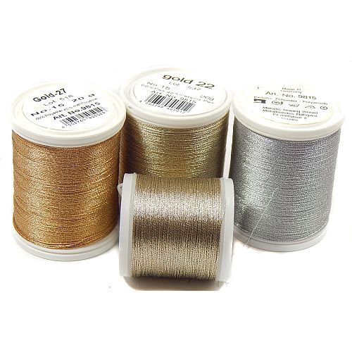 Madeira Metallic No12 - Second Hand, im Kundenauftrag zu verkaufen! zum klöppeln und sticken, in 3 Farben erhältlich