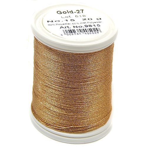 Madeira Metallic No12 - Second Hand, im Kundenauftrag zu verkaufen! zum klöppeln und sticken, in gold-27