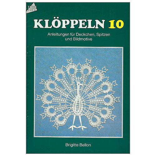 Klöppeln verschiedene Ausgaben - Topp-Verlag - Klöppelwerkstatt, gebrauchtes Buch aus dem Frech Verlag, Heft 10, klöppeln