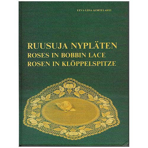 Rosen in Klöppelspitze SH ~ Eeva-Liisa Kortelathi - Klöppelwerkstatt, Klöppelbriefe mit allerlei Rosen und anderes, für Decken, Meterspitzen, Schmuck, Kragen, Bilder, klöppeln