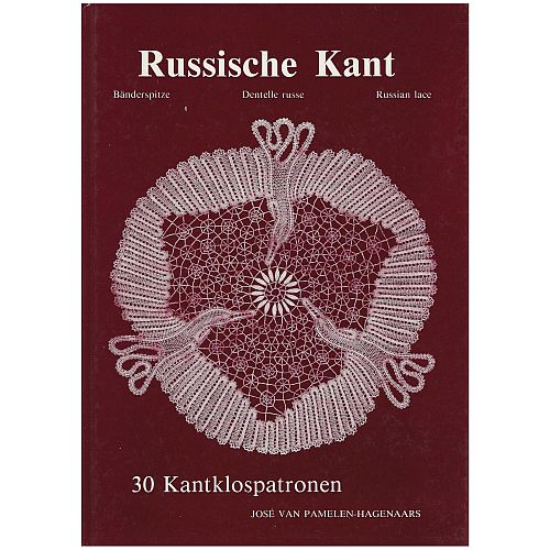 Russische Kant SH ~ Jose van Pamelen-Hagenaars - Klöppelwerkstatt, 30 Muster in Russischer Klöppelspitze. Zu allen Klöppelbriefen gibt es Fotos und Anleitungen, klöppeln, Russische Bänderspitze