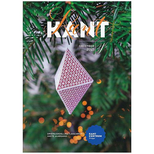 Kant SH - Kantcentrum Brügge - Klöppelwerkstatt, eine Verbandszeitschrift, herausgegeben vom Kantcentrum in Brügge (BE), klöppeln, Heft Dez. 2021