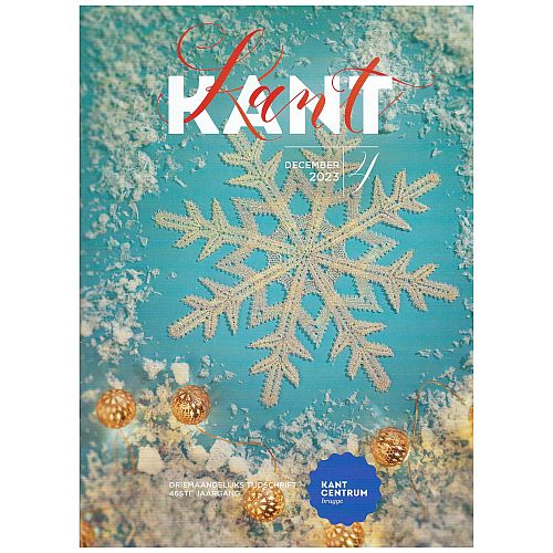 Kant SH - Kantcentrum Brügge - Klöppelwerkstatt, eine Verbandszeitschrift, herausgegeben vom Kantcentrum in Brügge (BE), klöppeln, Heft Dez. 2023