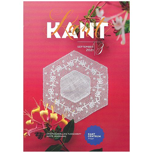Kant SH - Kantcentrum Brügge - Klöppelwerkstatt, eine Verbandszeitschrift, herausgegeben vom Kantcentrum in Brügge (BE), klöppeln, Heft Sept. 2021