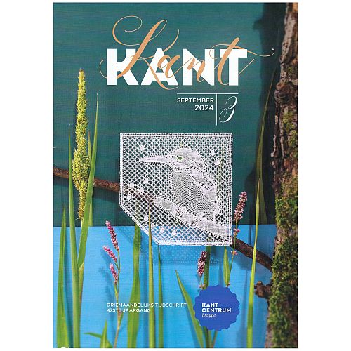 Kant SH - Kantcentrum Brügge - Klöppelwerkstatt, eine Verbandszeitschrift, herausgegeben vom Kantcentrum in Brügge (BE), klöppeln, Heft Sept. 2024