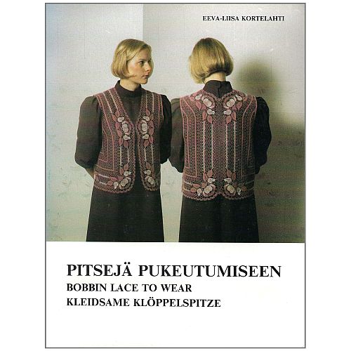 Kleidsame Klöppelspitze SH ~ Eeva-Liisa Kortelathi - Klöppelwerkstatt, Klöppelbriefe  für Westen, Taufkleid, Halsschmuck und Kragen, klöppeln