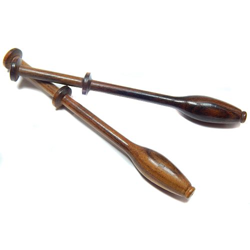 Flachkissenklöppel flandrische Form - 2 Holzarten - Köppelwerkstatt, im Kundenauftrag zu verkaufen! sehr schöne, glatte Form, klöppeln, Anfänger