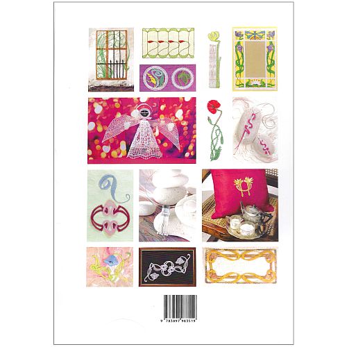 Klöppeln-Muster im Jugendstil SH - Buchverlag für die Frau - Klöppelwerkstatt, florale Motive mit schönen Anwendungen für Wohnraum und Kleidung, klöppeln