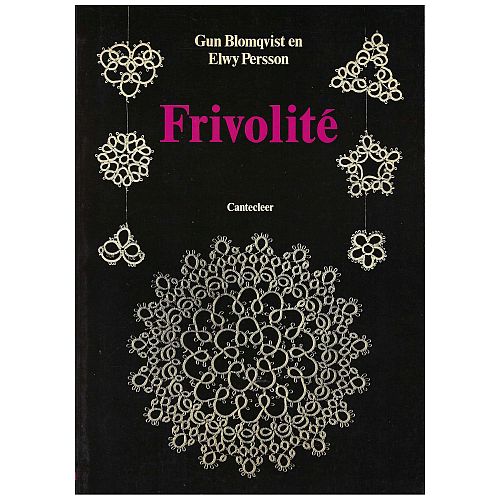 Frivolité SH ~ Gun Blomqvist/Elwy Persson ~ Klöppelwerkstatt, allgemeine Anleitung mit Bild und Wort, viele Muster wie Schmuck, Tischdecke, Umrandungen, Schiffchenarbeit, Occhi