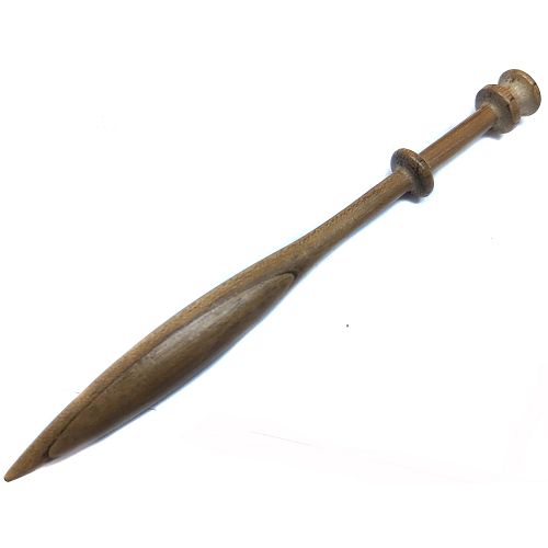 Schweizer Klöppel klein, in der Holzart Amazakoe 3 - Klöppelwerkstatt, Zum Klöppeln auf dem Flachkissen, Klöppel, Kantklos, Klos, klöppeln