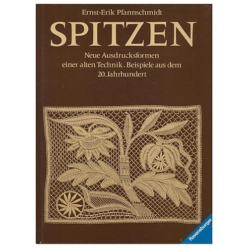 Spitzen SH ~ Ernst-Erik Pfannenschmidt ~ Klöppelwerkstatt, Neue Ausdrucksformen einer alten Technik. Beispiele aus dem 20. Jahrhundert, Bildband.