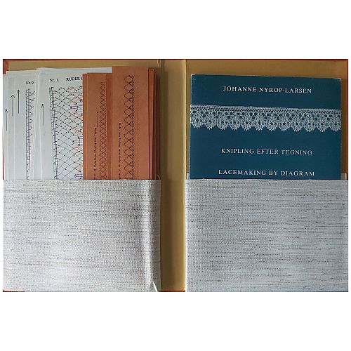Spitzenklöppeln nach Zeichnungen SH ~ Johanne Nyrop-Larsen - Klöppelwerkstatt, 17 original flandrische Muster im Tondern-Stil. klöppeln