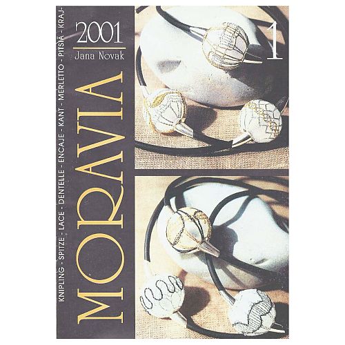 Moravia 1-2001 SH Jana Novak ~ Klöppelwerkstatt, 12 Muster für Ketten oder Kugeln,klöppeln, Knipling, Lace, Dentelle, Merletto, Pitsia, Kraj, Spitze, Kant