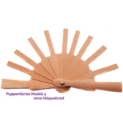 Puppenfächergestell Modell 4 - Klöppelwerkstatt, Das Gestell wurde in Spanien hergestellt. Holzart Birne, Abanico, klöppeln, Knipling, Lace, Dentelle, Merletto, Pitsia, Kraj, Spitze, Kant